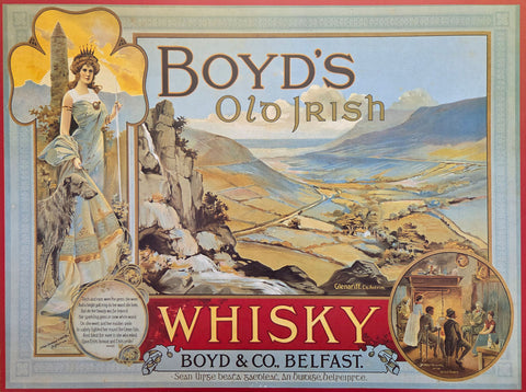 Boyd’s Old Irish Whiskey Poster