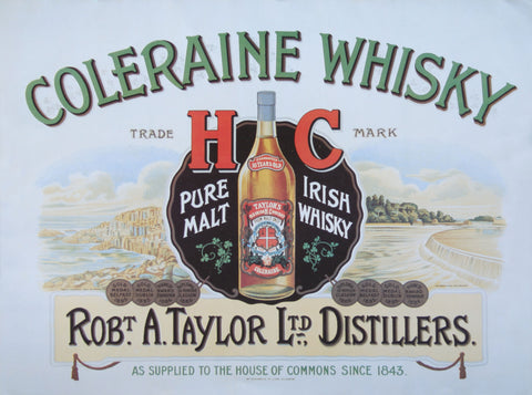 Coleraine Whisky Poster
