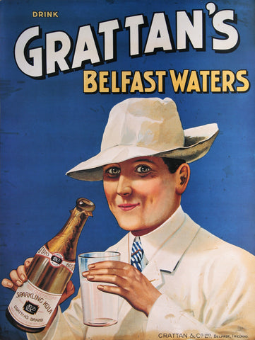 Grattan Belfast Waters Poster