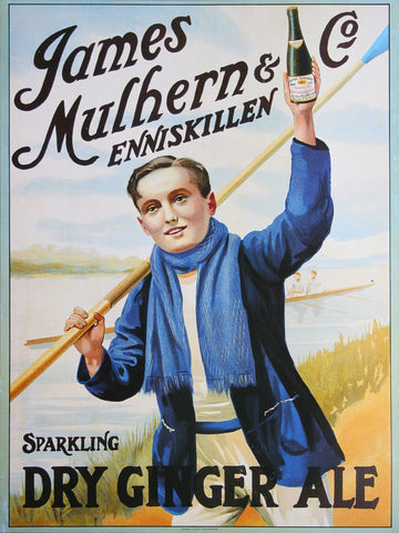 Mulhern Dry Ginger Ale Poster