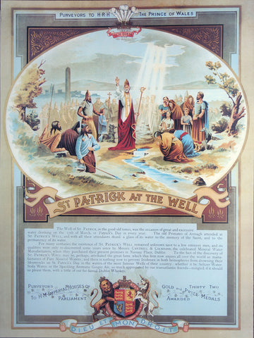 St Patricks Mineral Waters Poster