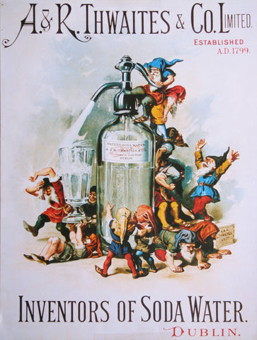 Thwaites Soda Water Advertisement Poster